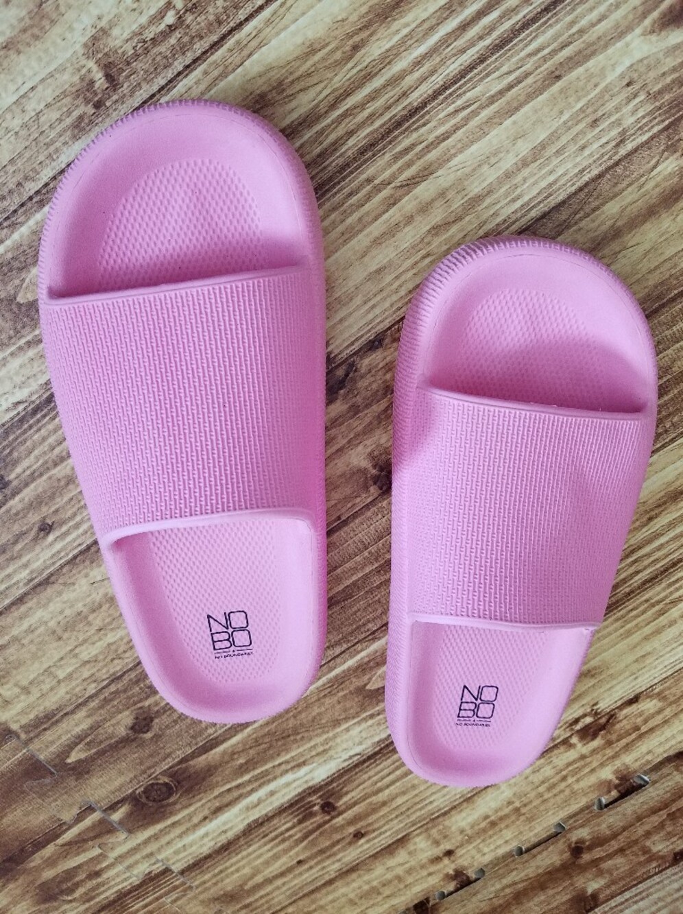 No Boundaries Pink Slide Sandals Size 7 Open Toe Shoes Summer